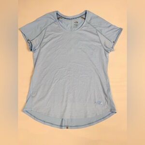 The North Face Flashdry-XD Performance Short Sleeve T-Shirt Light Blue XL